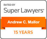 Rated By Super Lawyers Andrew C. Mallor 15 Years