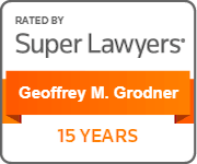 Rated By Super Lawyers Geoffrey M. Grodner 15 Years