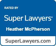 Rated By Super Lawyers Heather McPherson SuperLawyers.com